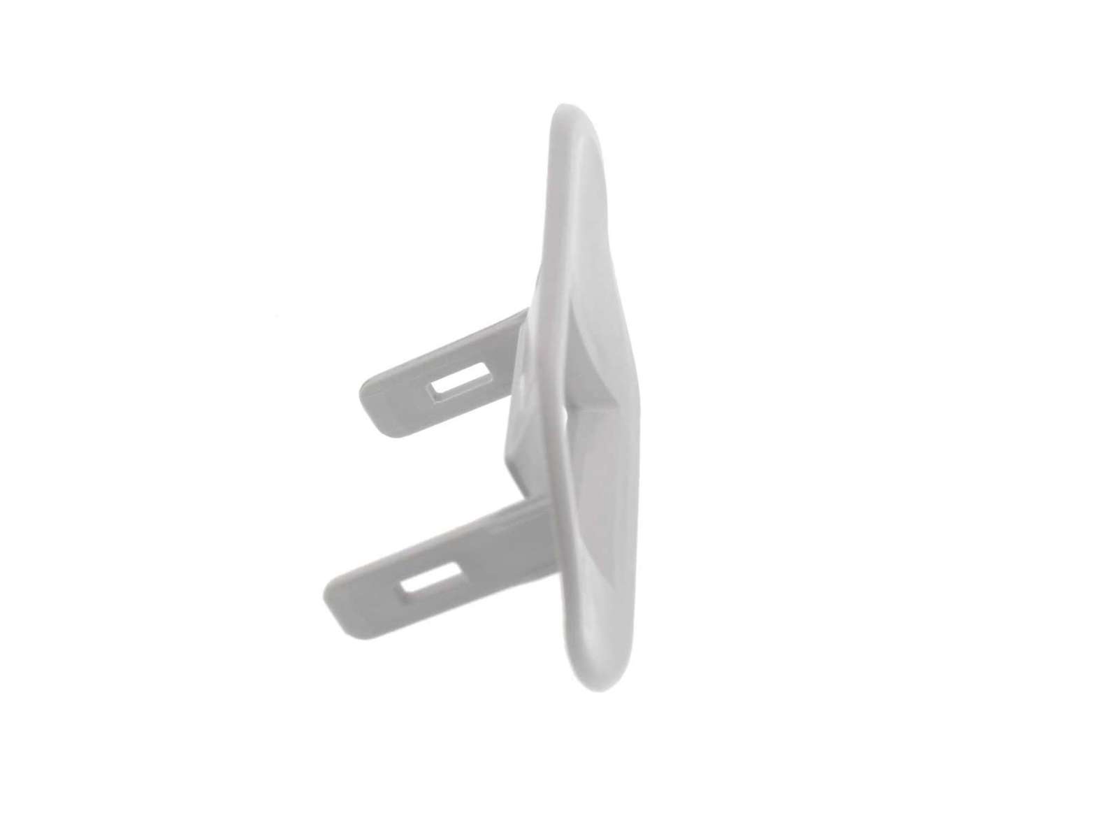 WW01F01763 - Genuine OEM GE Washer Bezel Lid Lock, White